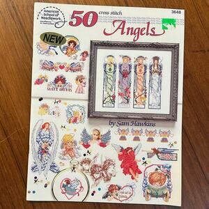 50 Cross Stitch Angels Pattern Book 1994